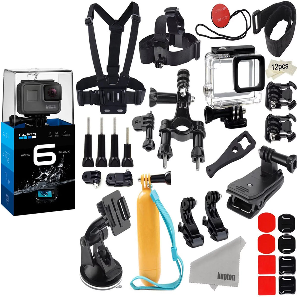 GoPro  Black / Waterproof Case & Action Camcorder Camera Accs