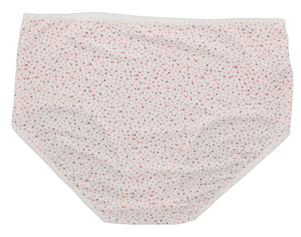 Delta Burke Intimates Women's Plus Size Sexy Classic High Rise Brief Panties (5Pr) (-Large, Pink Floral Dots)