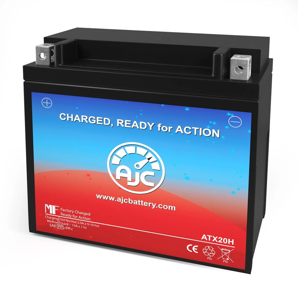 Battery Compatible with Bombardier GTx 500 500CC Motorcycle Replacement Battery (2005-2008)
