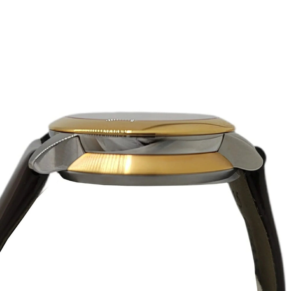 Pre-Owned  Fendi Eye Shine Enamel Belt  3 Colors Quartz Brown Watch Clock Fashionable Shell Black Spinel Topaz Women's (Like New)