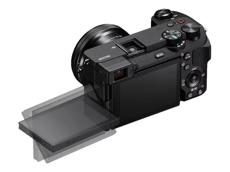 Sony a6700 -6700L - Digital camera - mirrorless - 26.0  - - - 4K / 119.88 fps - 3x optical zoom   16-50mm  lens - Wi-Fi, Bluetooth