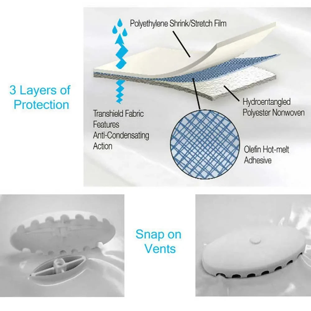 Cobalt Boat Shrinkable Transhield Cover 465377 |  / 273 .0