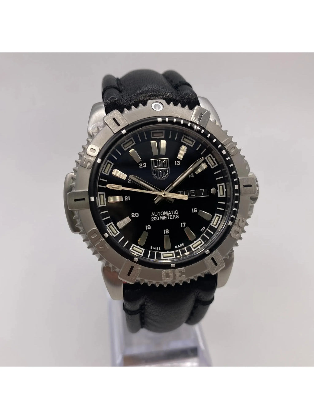 Pre-owned Luminox Modern Mariner 45mm Steel Mens Watch .6501. (Good)