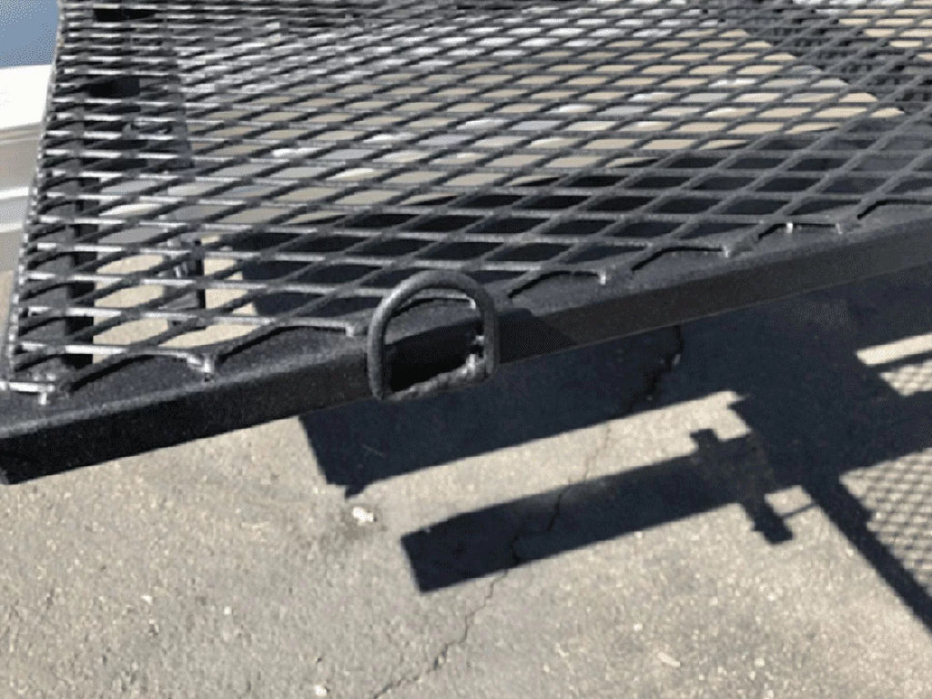 Bumper Storage Rack Heavy Duty Steel with Rugged Truck Bed Finish 60" x 20" Made in The