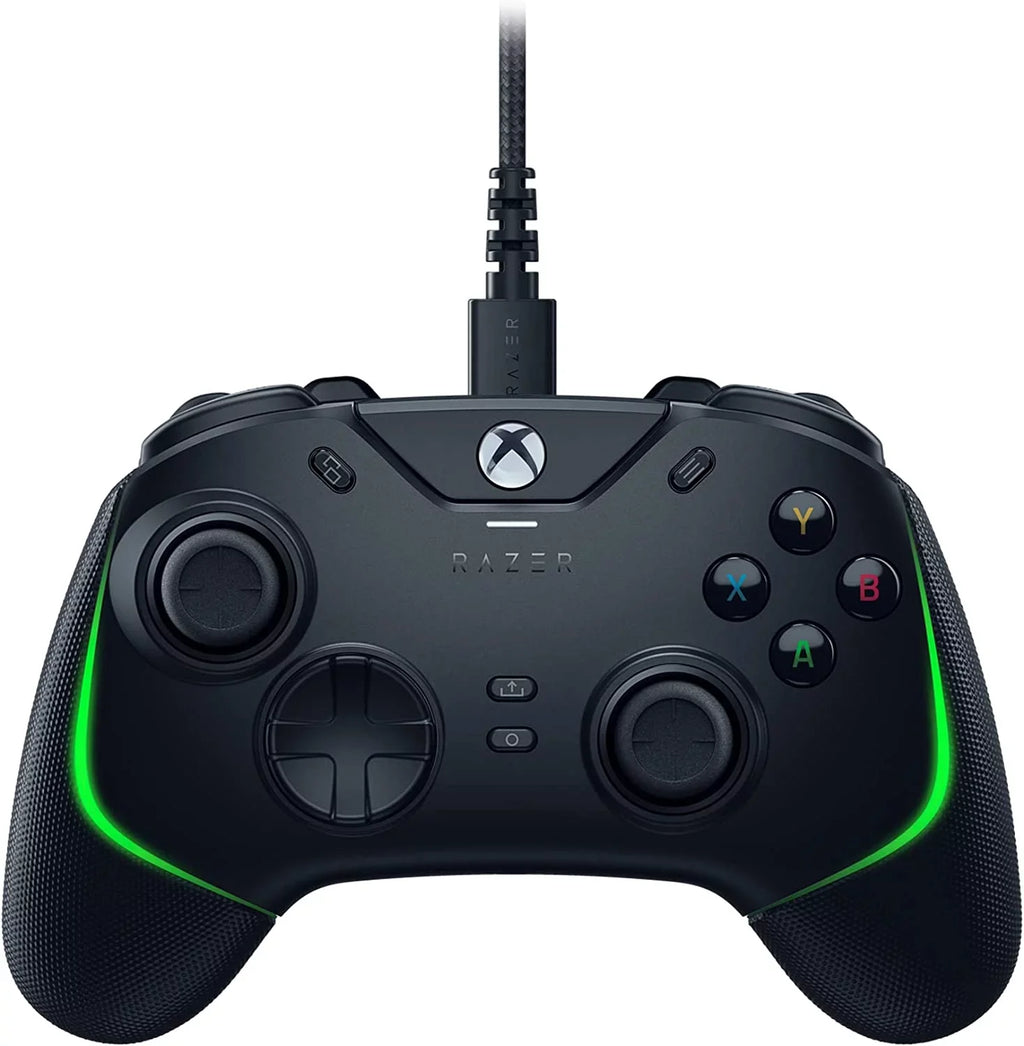 Razer - Wolverine  Wired Gaming Controller for Xbox Series |, Xbox One,  with Remappable Front-Facing Buttons - Black With Cleaning Electric kit Bolt Axtion Bundle Like New