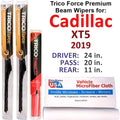 2019 Cadillac  Premium Performance Beam Wipers (Set of 3) w/Rear Wiper