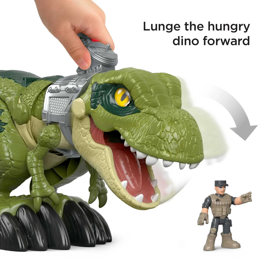 Imaginext Jurassic World Mega Mouth .Rex Dinosaur Playset