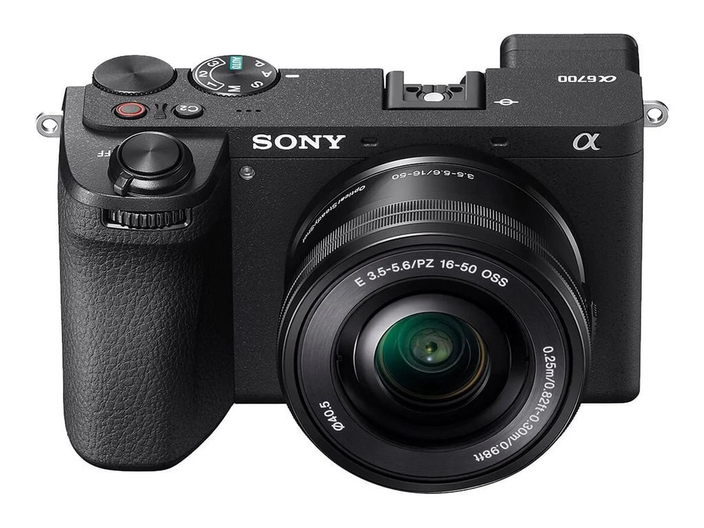 Sony a6700 -6700L - Digital camera - mirrorless - 26.0  - - - 4K / 119.88 fps - 3x optical zoom   16-50mm  lens - Wi-Fi, Bluetooth