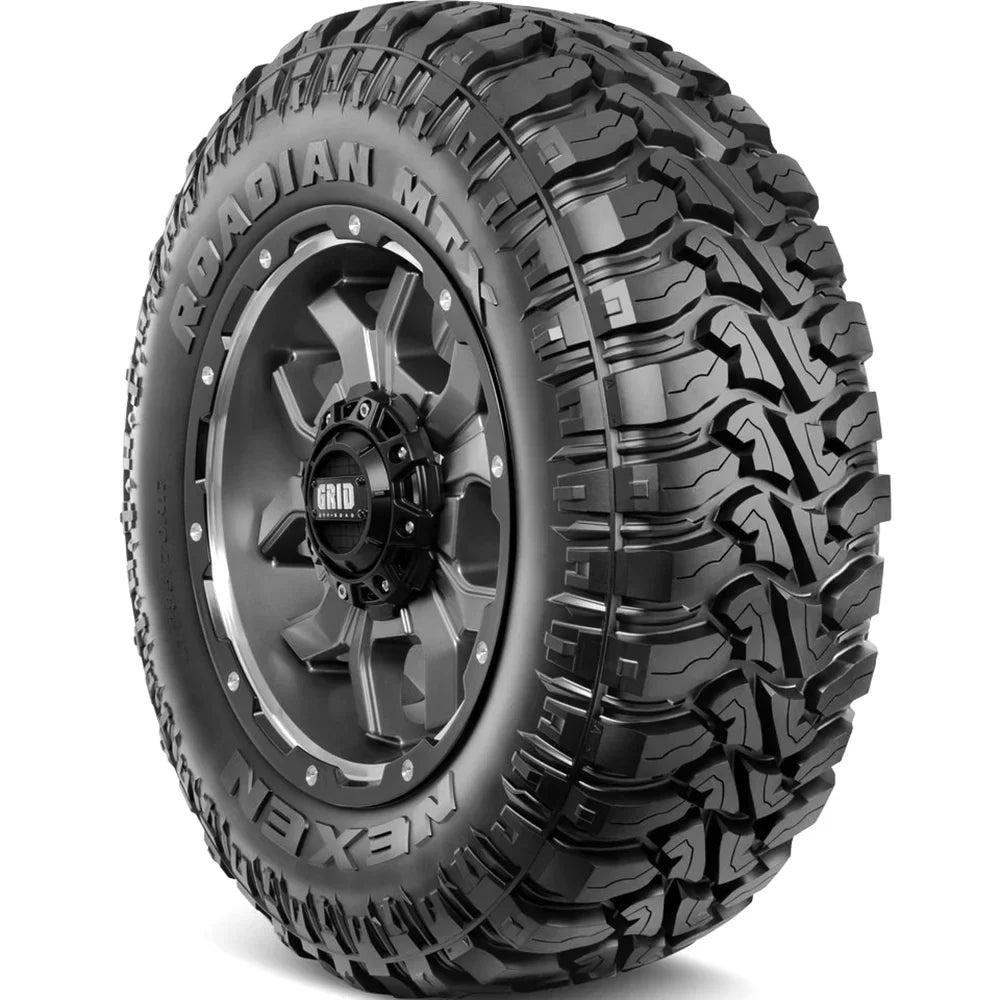 Set of 4 () Nexen Roadian   255/75R17 Load  6 Ply / Mud Tires Fits: 2021-22 Jeep Wrangler Willys Sport, 2013 Jeep Wrangler Unlimited Rubicon