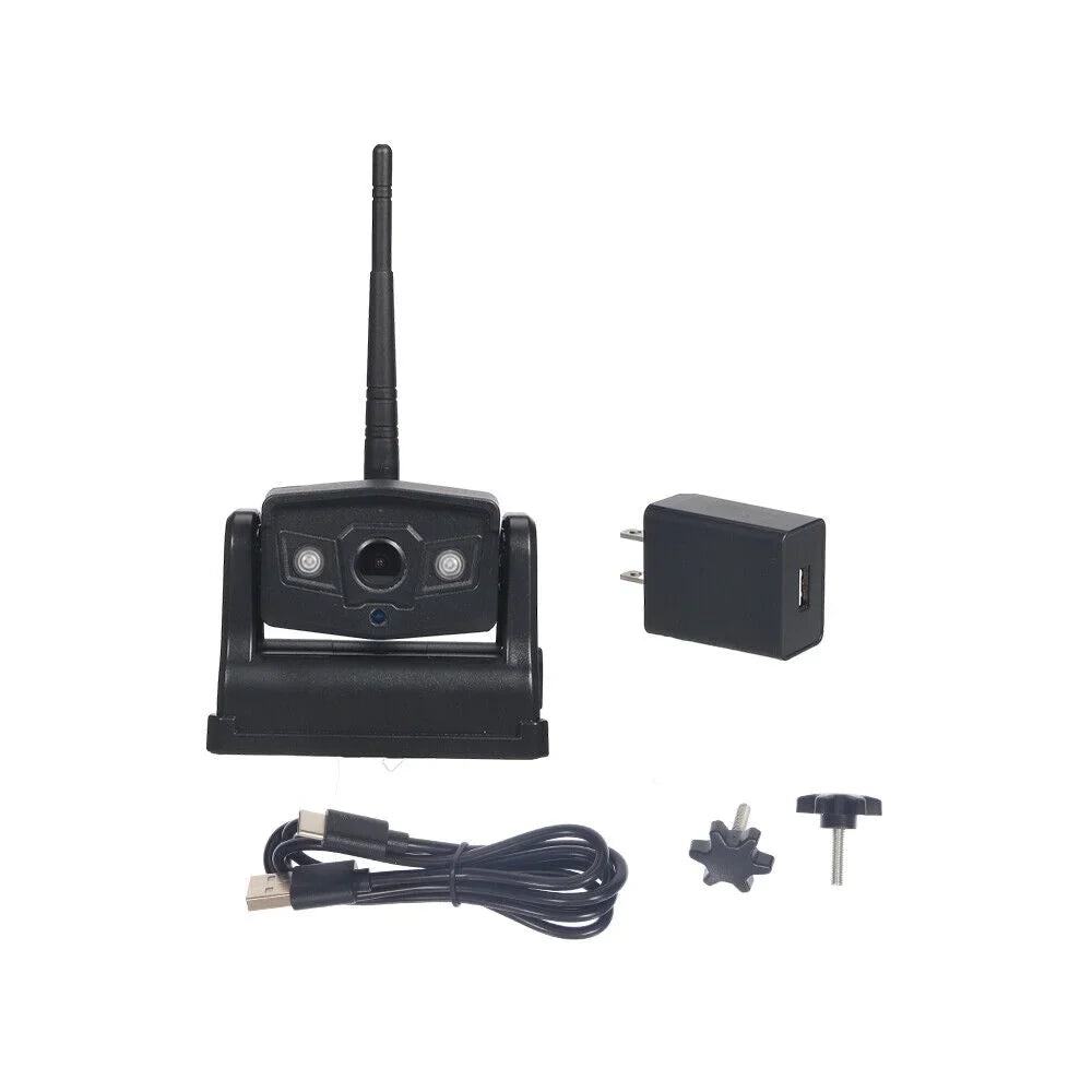 JahyShow Magnetic WiFi Wireless Camera, Reliable Backup for Front/Rear View, 9600mAh Battery