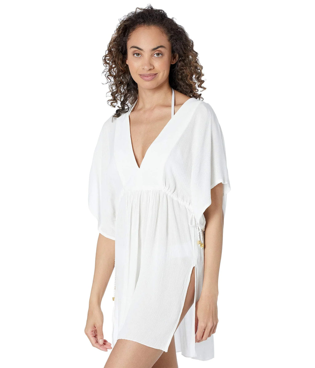 Lauren by Ralph Lauren  Crushed Tunic Swim Cover-Up Dress,  -Large