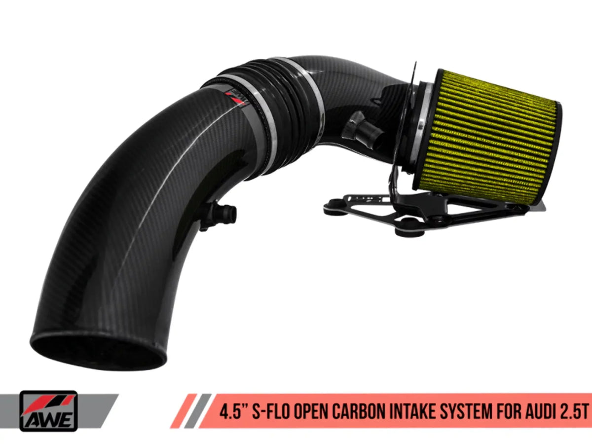Tuning 2660-15048 Open Carbon Fiber Intake for Audi  &   -Flo