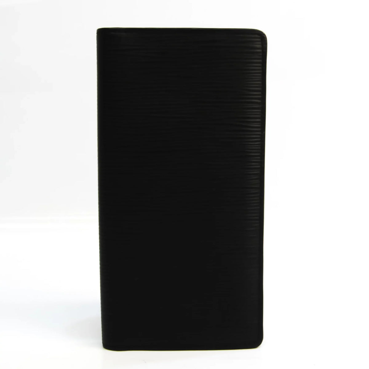 Pre-Owned Louis Vuitton Epi Portefeuille Brazza  Men's Epi Leather Long Wallet (bi-fold) Noir (Good)