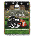 Southern Mississippi Eagles  Woven Tapestry Throw (Home Field Advantage) (48"x60")