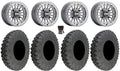 MetalFX Delta Bdlk  15" Wheels Gm 33" Race Soft Tires Can-Am Maverick  / Honda Pioneer 1000 / Talon