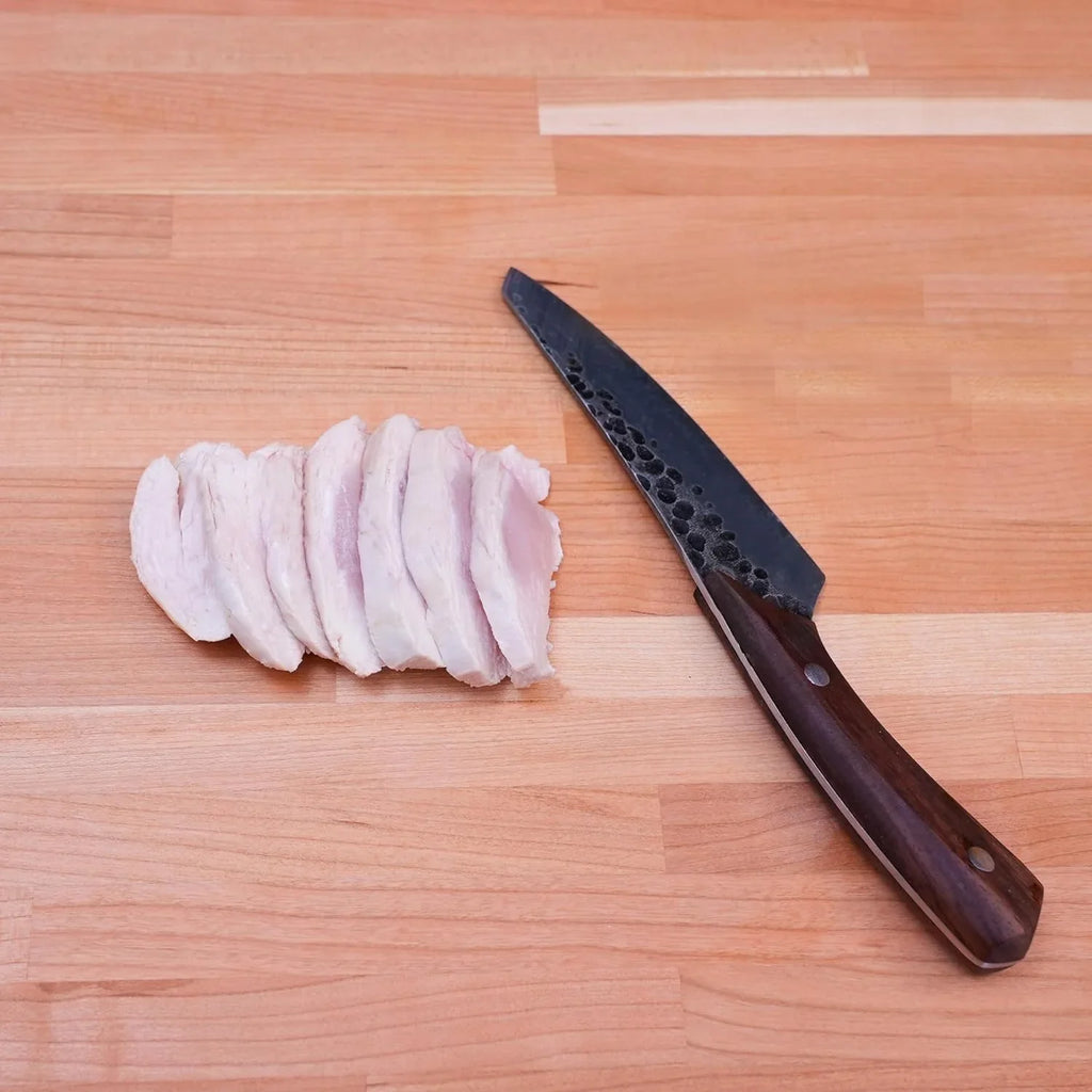 Butcher Block Counter Top, Grown Cherry Solid Hardwood Countertop, Wood Slabs For Kitchen, Reversible, Both Side Polished, Prefinished With Food-Safe Oil, 1.5" Thickness, 18"   25"