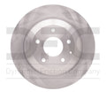 Rear Dynamic Friction Company Disc Brake Rotor 600-80070 (1) For 2013-2018 Mazda -5