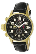 Invicta -Force 3330 Leather Chronograph Watch