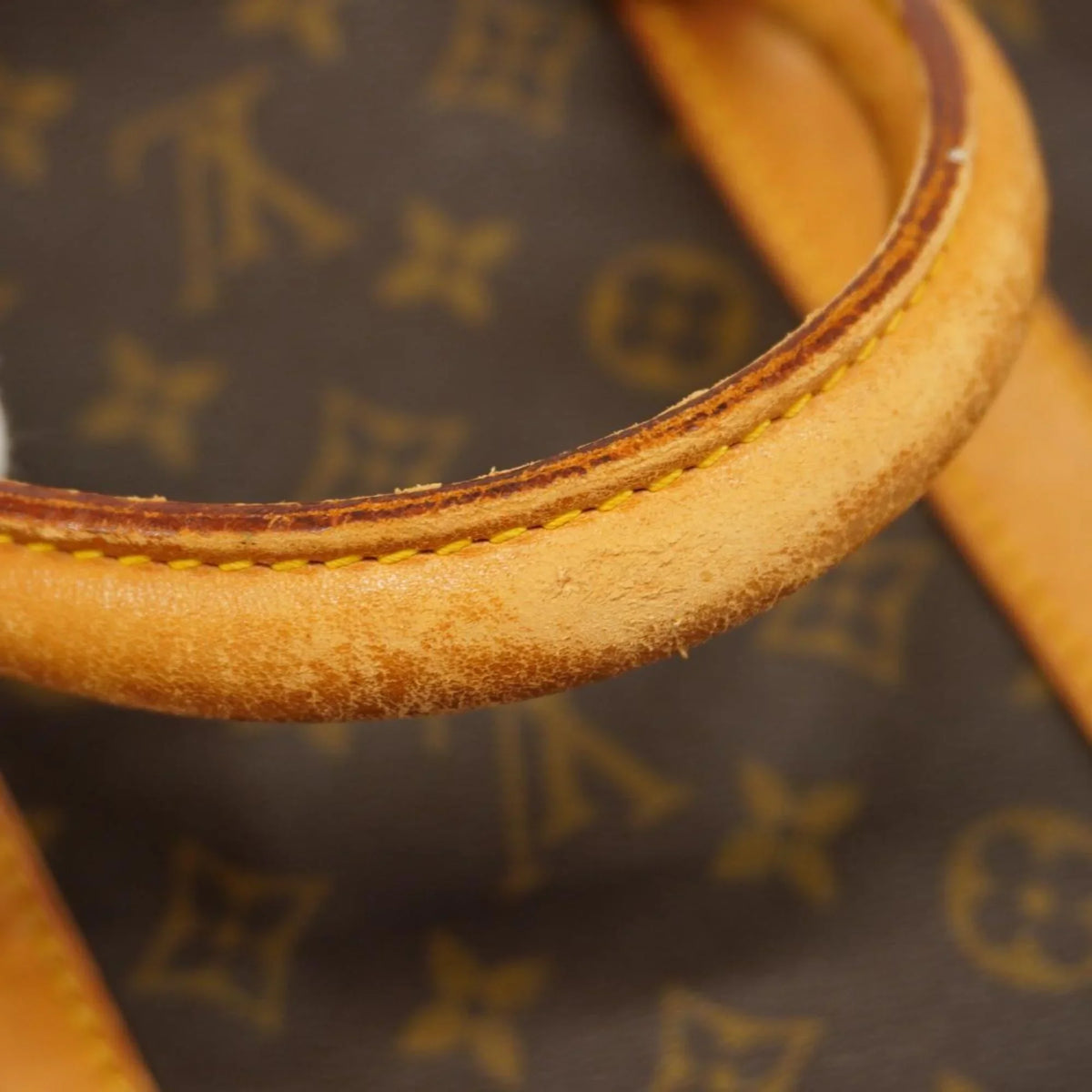 Pre-Owned Louis Vuitton Boston Bag Monogram Keepall 55  Brown Men's Women's (Good)