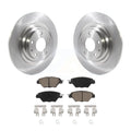 Transit Auto - Rear Disc Brake Rotors And Ceramic Pads Kit For 2016-2022 Mazda -9 -102148