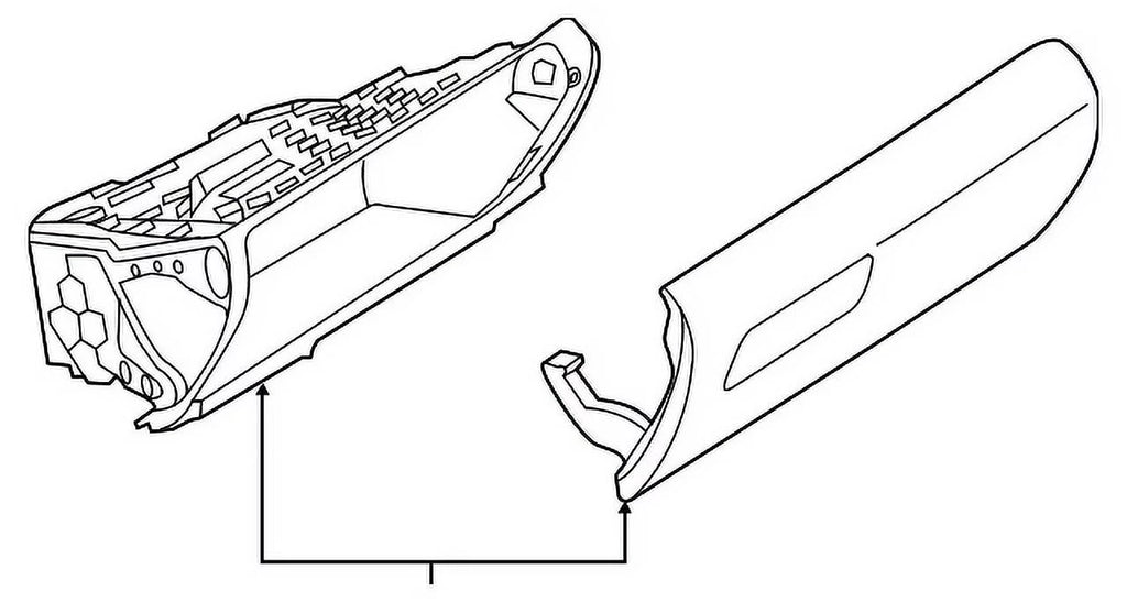 New Genuine  Glove Box (2012-2019)  51169239346