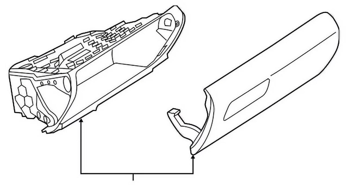 New Genuine  Glove Box (2012-2019)  51169239346