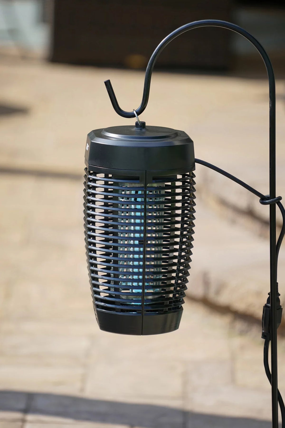 40W Outdoor 1 Acre Mosquito and Bug Zapper, Electronic Insect Killer, Black
