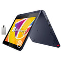 Lenovo 500w Gen 3 Laptop, 11.6"   Touchscreen Laptop, Intel Pentium Silver , 8GB , 128GB , Intel  Graphics, 720p  Camera, Windows 11 Home, Blue, 32GB Hotface  Card