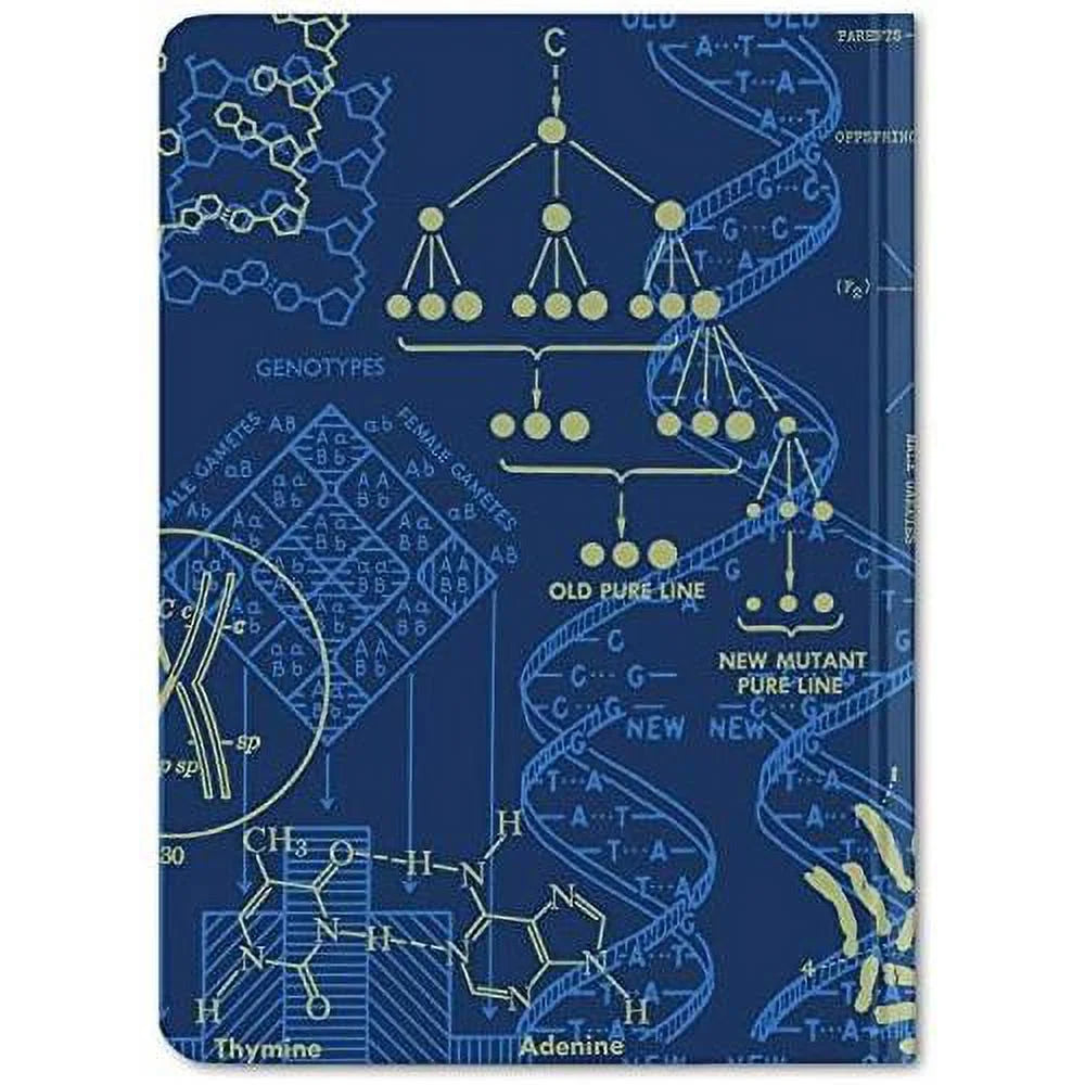 Genetics &  Notebook. (Mini Hardshield, Dot Grid Pages, 100% Recycled)