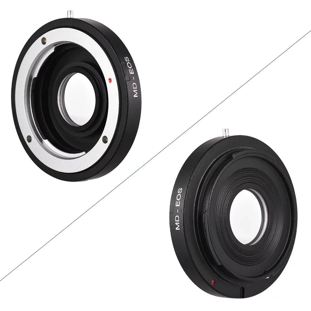 Suzicca - Lens Mount Adapter Ring with Corrective Lens for Minolta  Lens to Fit for Canon  Camera Focus Infinity