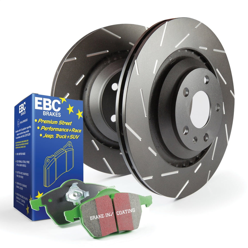 Brakes   Kits Greenstuff 2000 and  Rotors Fits 09-18 Maxima