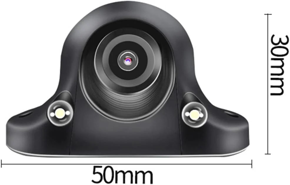 Car  Blind Spot Side View Camera, Reverse Camera, Front/Side View Camera with Auto-dimming LEDs,  Drilling, Mirror/Non-Mirror Image Adjustable Easy Installation