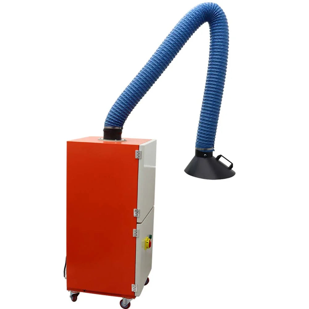 Mobile Welding Fume Extractor Smoke Purifier Single Arm 220V
