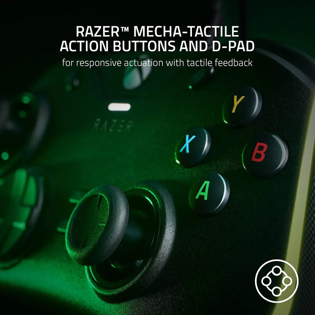 Razer - Wolverine  Wired Gaming Controller for Xbox Series |, Xbox One,  with Remappable Front-Facing Buttons - Black With Cleaning Electric kit Bolt Axtion Bundle Like New