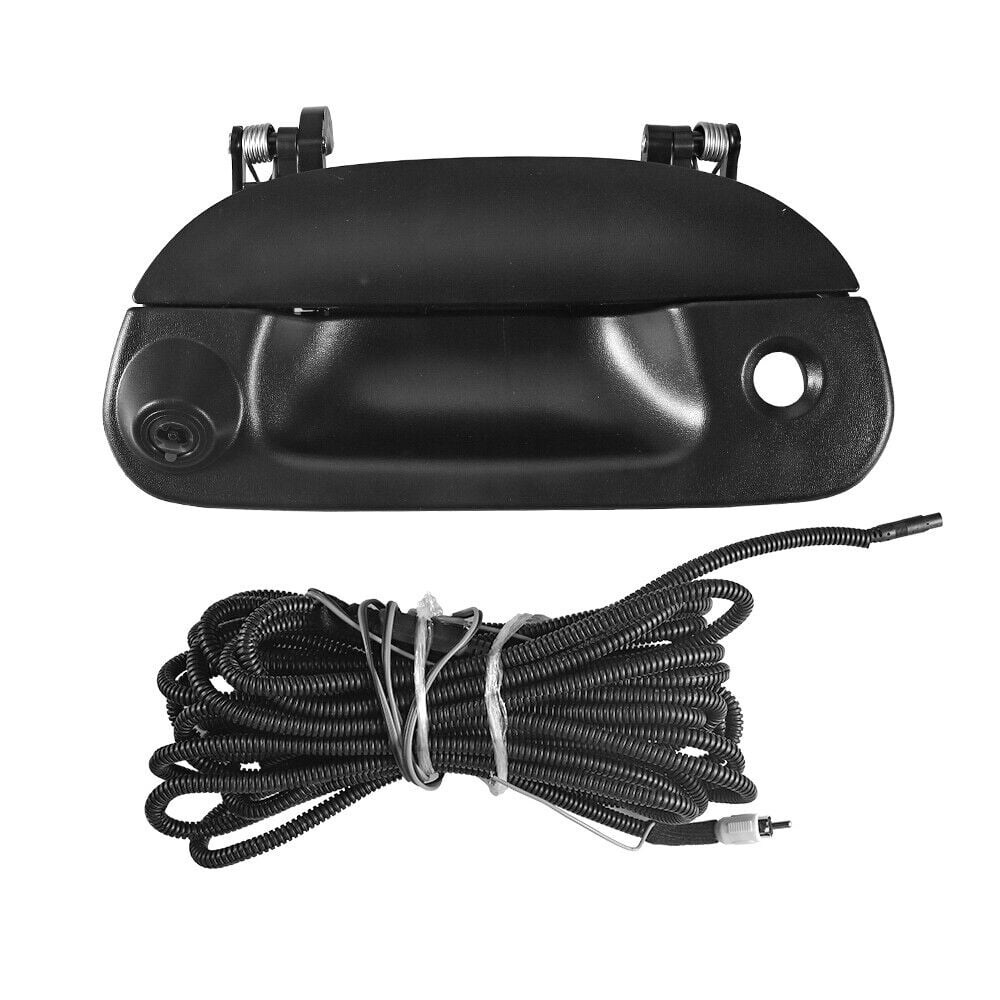 Rear View Backup Camera Kit w/ Wiring & Tailgate Handle For 97-07 Ford