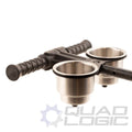 Polaris  800 900 Passenger Grab Handle Cup Holder Kit with Can Koozies