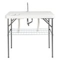Outdoor Fish Cleaning Table - 36.38 - Prepare fresh fish outdoors with ease!