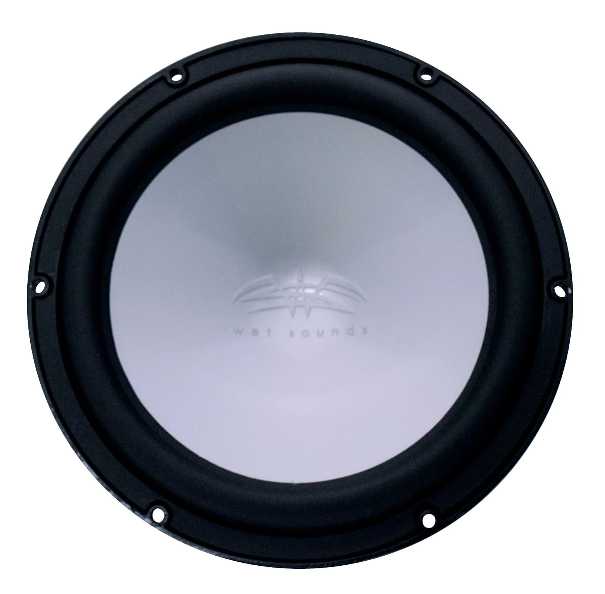 Two Wet Sounds Revo 10" Subwoofers & Grills - Black Subwoofers & Black Closed Face  Grills - 4 Ohm