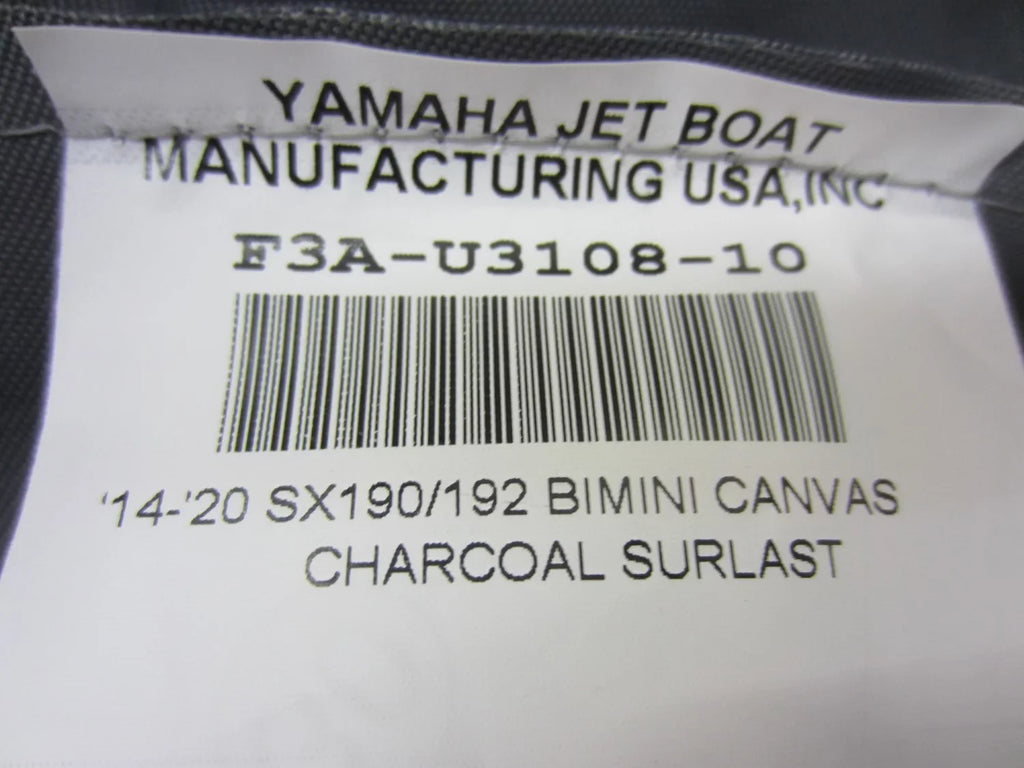 Yamaha New  Bimini Top Cover Boot Black, --00-00