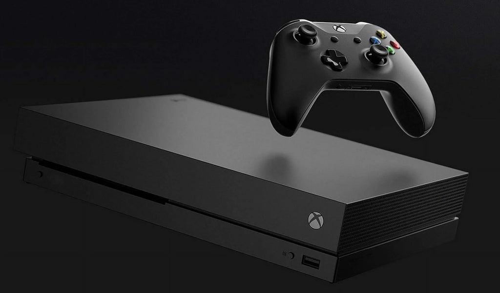 Pre-Owned Microsoft Xbox One  1TB Black Gaming Console With 2 Controller +  Earbuds With Microphone   Bundle (Refurbished: Like New)