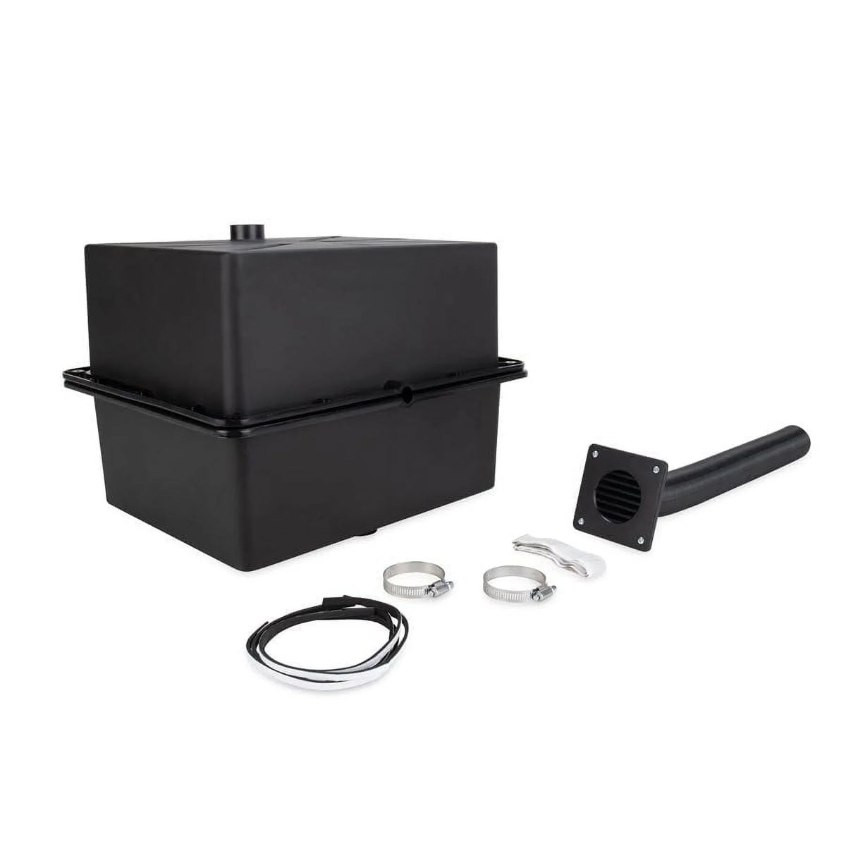 Camco Vented Camper/ Standard Battery Box | Holds (1) Group 24 Battery for Marine/Trailer Use | 14-7/8" x 9-5/8" x 10-1/4" (55371)