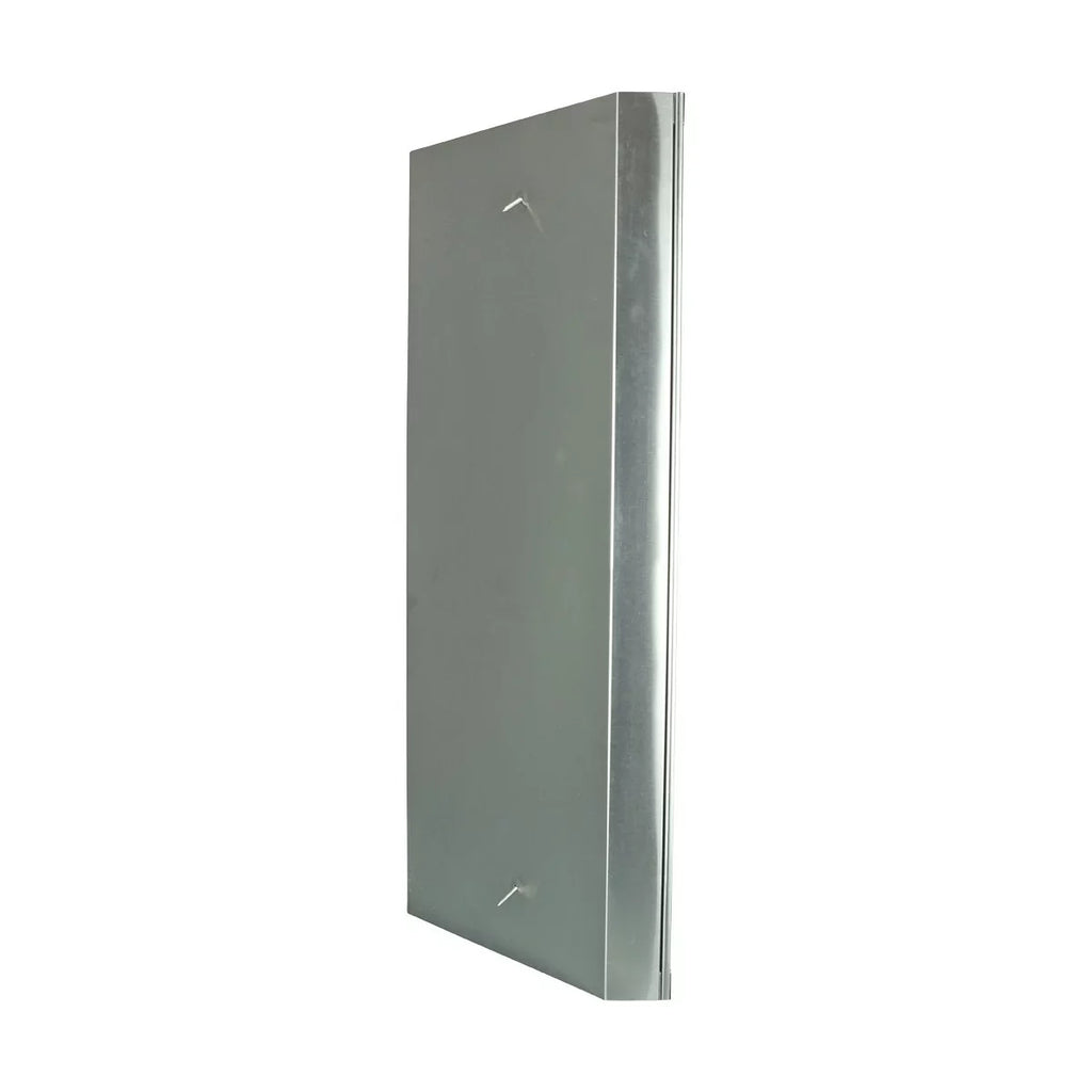 Corner Medicine Cabinet w/Mirror Bathroom Stainless Steel Wall Mount Cabinet Triple Shelf Opens to Left w/Screws Renovator's Supply