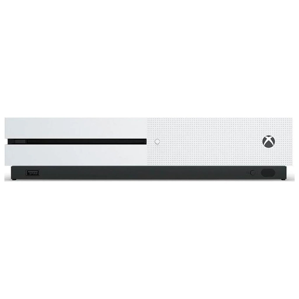 Microsoft Xbox One  1TB with 2 Controller, 4K Ultra  White with   Cleaning Kit  Bundle Like New