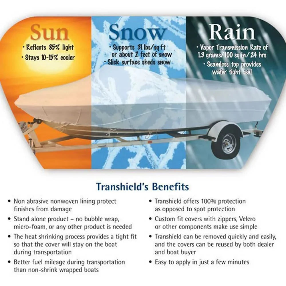 Cobalt Boat Shrinkable Transhield Cover 465377 |  / 273 .0