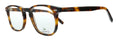 Lacoste  214 Havana Modified Rectangle Eyeglasses for mens