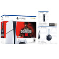 Sony PlayStation 5 Slim Disc Call of Duty Modern Warfare 3 Bundle with Black Pulse 3D Wireless Gaming Headset, Charging Station and  MicroSD Card Reader