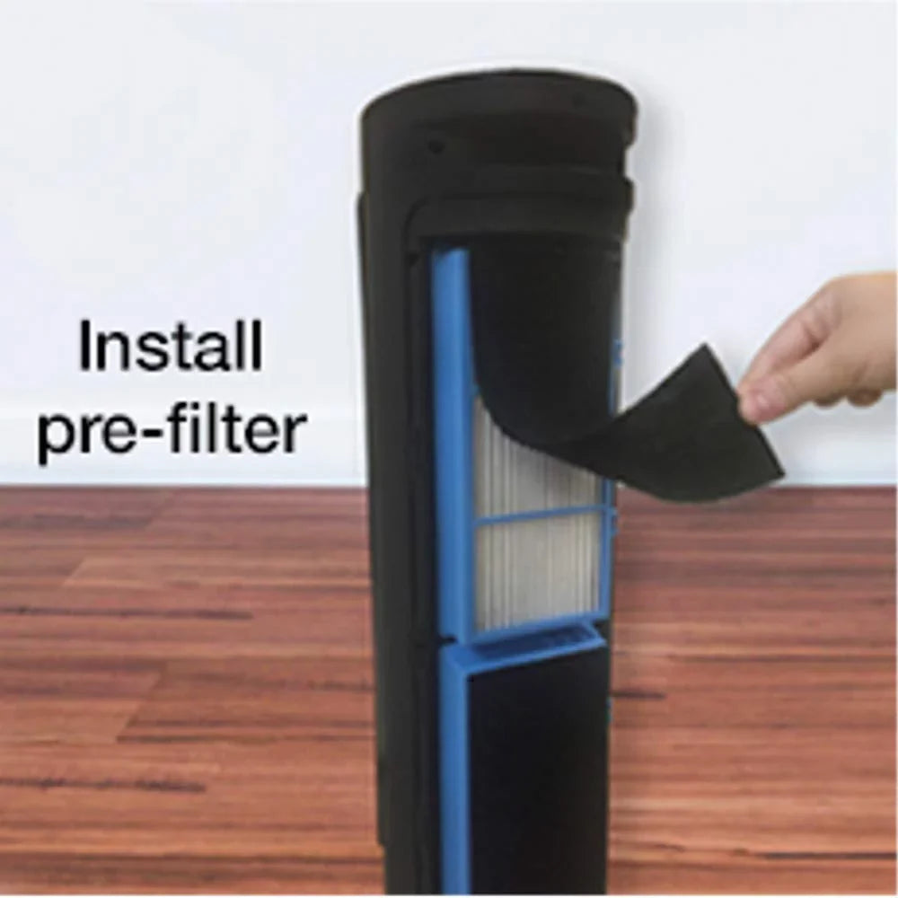 12-Pack Carbon Filter for Bionaire  /  series Air Purifier Filters  -