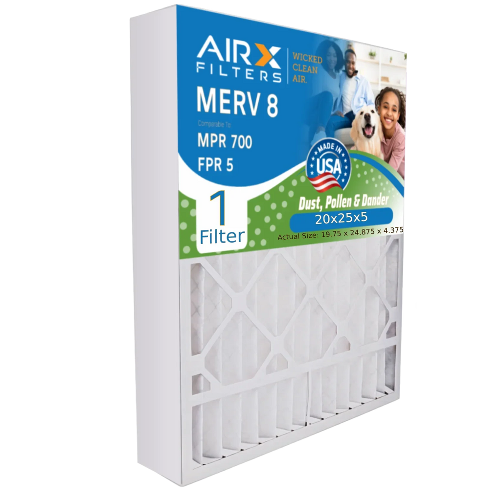 20x25x5 Air Filter  8 Comparable to  700 &  5 Compatible with Honeywell  Premium  Made 20x25x5 Furnace Filter 1 Single Filter by     .