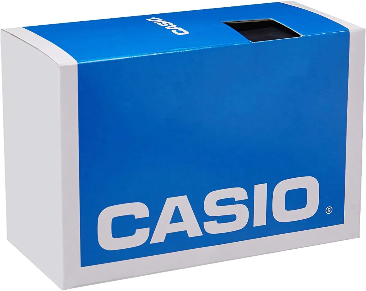 Casio Female Adult's Analog Quartz 100m Pink Dial Blue Resin Watch -2EV