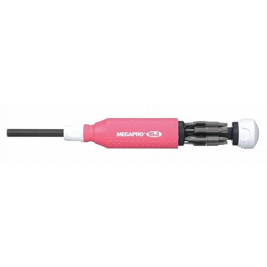 Multi-Bit Screwdriver,15-in-1,8-1/2" 151PK/-